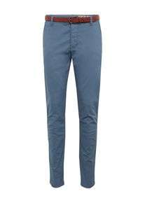 Review, Herren Chino 'STR BELT', Himmelblau