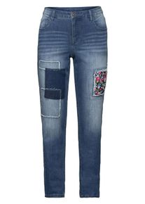 sheego Denim, Damen Stretch-Jeans, Blau
