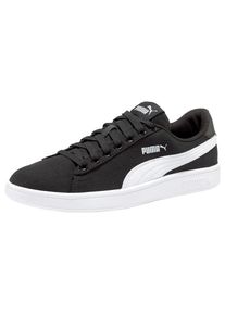 Puma, Herren Sneaker 'Smash v2', Schwarz / Wei&szlig;