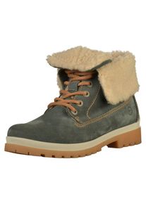 Tamaris, Damen Stiefelette, Gr&uuml;n