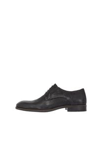 Bianco, Herren Derby-Schuhe, Schwarz