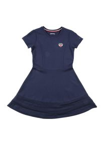 Tommy Hilfiger, Mädchen Kleid 'ESSENTIAL' mit Herz, Dunkelblau