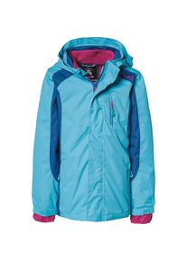 Kamik, M&auml;dchen 3 in 1 Outfoorjacke 'Seraphina', Blau / Neonblau