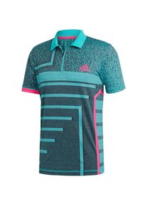 adidas Performance, Herren Poloshirt 'SEASONAL POLO', Jade / Pink