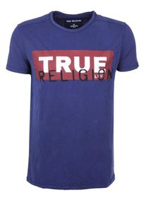 True Religion, Herren T-Shirt, Blau