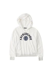 Abercrombie & Fitch Abercrombie & Fitch, Damen Sweatshirts 'XM18-ELEVATED LOGO MASCOT PO 2CC', Naturwei&szlig;