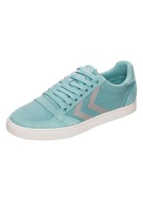 Hummel, Damen Sneaker 'Slimmer Stadil HB Low', T&uuml;rkis / Naturwei&szlig;