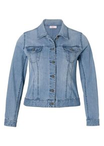 sheego Denim, Damen Kurzjacke, Blue Denim