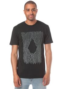 Volcom, Herren Wiggly Basic T-Shirt, Schwarz
