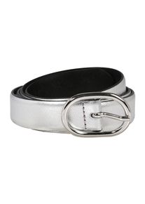 Esprit, Damen Gürtel 'Coll mtllcbelt', Silber