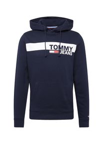 Tommy Jeans, Herren Sweatshirt 'ESSENTIAL GRAPHIC', Dunkelblau / Rot / Weiß