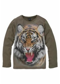 Arizona, Langarmshirt 'Tiger', Khaki