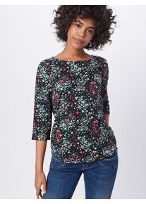 armedangels, Damen Bluse 'HEDDAA BOW MEADOW FLOWER', Mischfarben / Schwarz