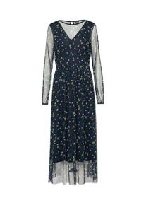Véro Moda VERO MODA, Damen Kleid, Dunkelblau / Goldgelb