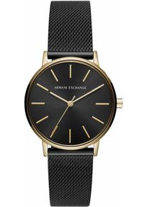 Armani Exchange, Damen Quarzuhr 'AX5548', Gold / Schwarz
