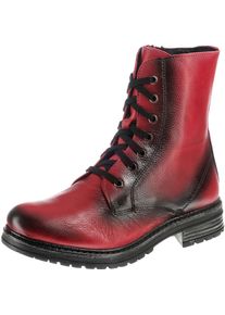 JOLANA & FENENA JOLANA & FENENA, Damen Stiefeletten, Rot / Schwarz