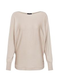 More & More MORE & MORE, Damen Pullover 'Oversized Knit Shirt Active', Sand
