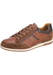 Geox, Herren Schn&uuml;rschuhe 'Renan', Braun / Cognac