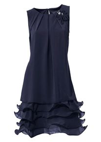 Heine, Damen Cocktailkleid, Nachtblau