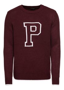 New Look, Herren Pullover 'RPASO', Burgunder