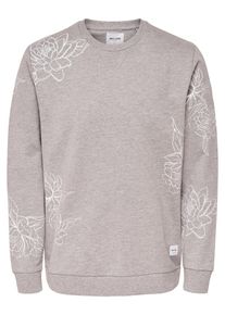 Only & Sons Only & Sons, Herren Sweatshirt, Greige