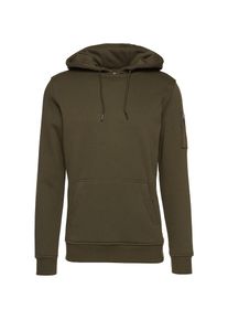 Urban Classics, Herren Bomber Hoodie, Oliv