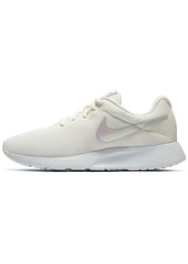 Nike Sportswear, Damen Sneaker 'Tanjun', Elfenbein / Silber