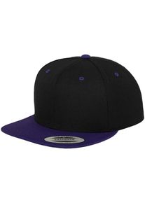 Flexfit, Damen Classic Snapback, Violettblau / Schwarz