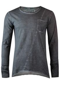 Trueprodigy, Herren Shirt 'Steady', Dunkelgrau