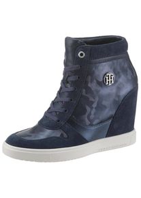 Tommy Hilfiger, Damen Stiefelette 'Amanda Wedge 1C', Dunkelblau