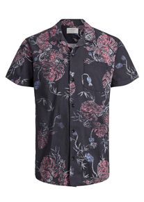 Jack & Jones JACK & JONES, Herren Bluprint Kurzarmhemd, Anthrazit
