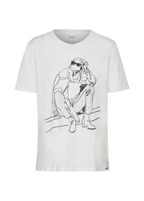 BOSS, Damen Shirt 'Tedrawing', Wei&szlig;