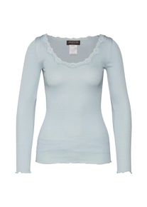 rosemunde, Damen Longsleeve, Hellblau