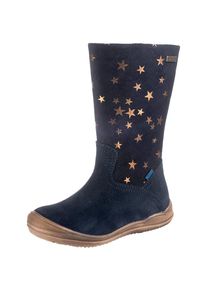 Richter, M&auml;dchen Winterstiefel, Navy / Bronze