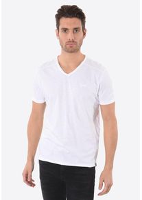 Kaporal5 Kaporal, Herren T-Shirt 'Gibre', Weiß