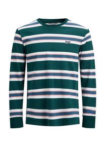 Jack & Jones JACK & JONES, Herren Shirt, Petrol / Tanne / Pfirsich / Wei&szlig;