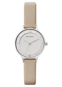 Skagen, Damen uhr 'SKW2648', Creme / Silber