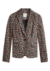 Sandwich, Damen Blazer, Gr&uuml;n / Altrosa / Schwarz