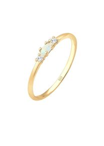 Elli, Damen Ring 'Opal', Gold