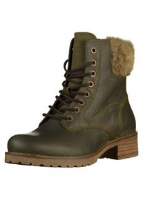 Bullboxer, Damen Stiefelette, Braun / Oliv