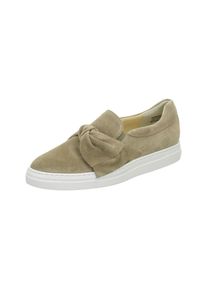 Paul Green, Damen Slipper, Braun / Wei&szlig;