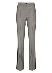 Heine, Damen Hose, Schwarz / Weiß