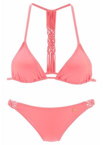 Lascana, Damen Bikini, Lachs