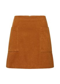 Vila, Damen Rock 'VILUSI SHORT SKIRT', Ocker