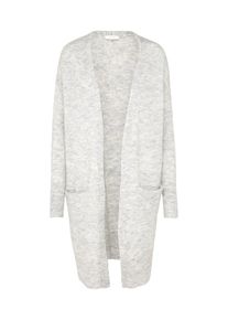 Selected Femme, Damen Strickjacke 'SFLIVANA', Hellgrau