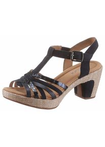 Gabor, Damen Sandalette, Nachtblau / Hellbraun