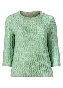 sheego Casual, Damen Pullover, Mint