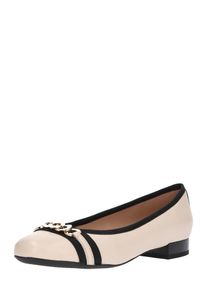 Geox, Damen Ballerina 'Wistrey', Creme / Schwarz