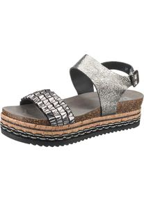 Bullboxer, Damen Riemchensandalen, Silber