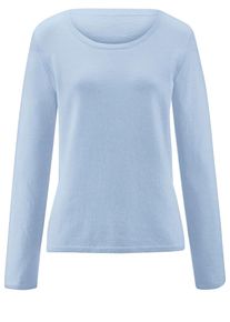 Peter Hahn, Damen Pullover, Hellblau